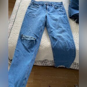 AE mom jeans